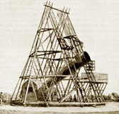 Il telescopio preferito da Herschel padre: il riflettore da 20 piedi di focale