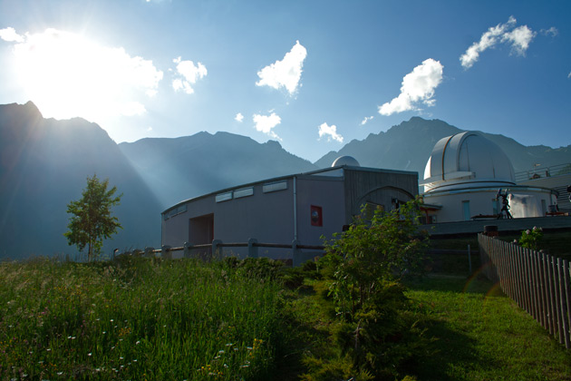 Il meraviglioso osservatorio astronomico di Lignan